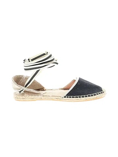 Pre-owned Soludos Wedges In Black