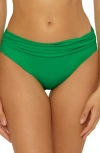 Soluna Sun Goddess Hipster Bikini Bottoms In Green