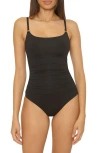 Soluna Sun Goddess One-piece Swimsuit In Black