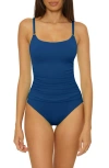 Soluna Sun Goddess One-piece Swimsuit In Blue