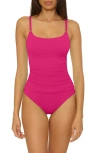 Soluna Sun Goddess One-piece Swimsuit In Pink