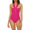 Soluna Sun Goddess One-piece Swimsuit In Pink