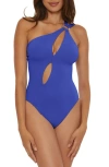 Soluna Tahiti One-shoulder Cutout One-piece Swimsuit