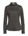 Soluzione® Soluzione Woman Shirt Lead Size 8 Cotton In Grey