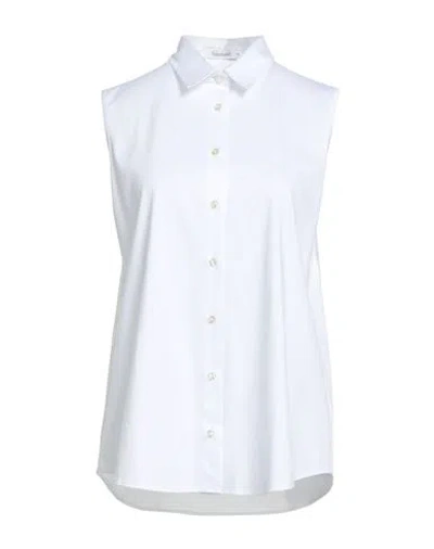 Soluzione® Soluzione Woman Shirt White Size 8 Cotton