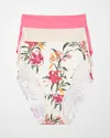 Soma 3-pack Women's Vanishing Tummy High-waist Brief Panty With Lace Size 2xl |