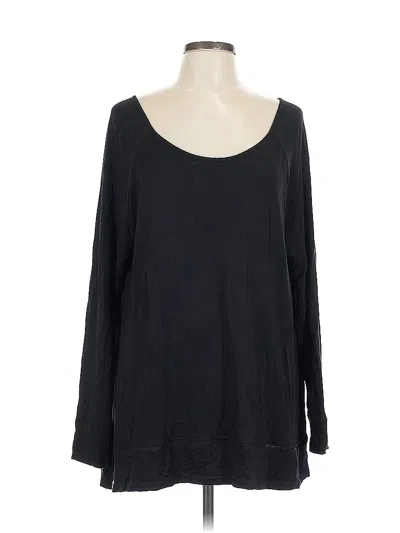 Pre-owned Soma 3/4 Sleeve T-shirt In Black