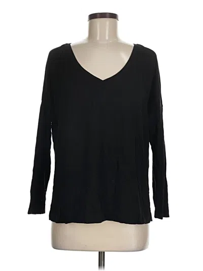 Pre-owned Soma 3/4 Sleeve T-shirt In Black