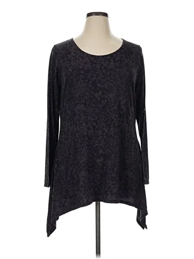 Pre-owned Soma 3/4 Sleeve T-shirt In Black