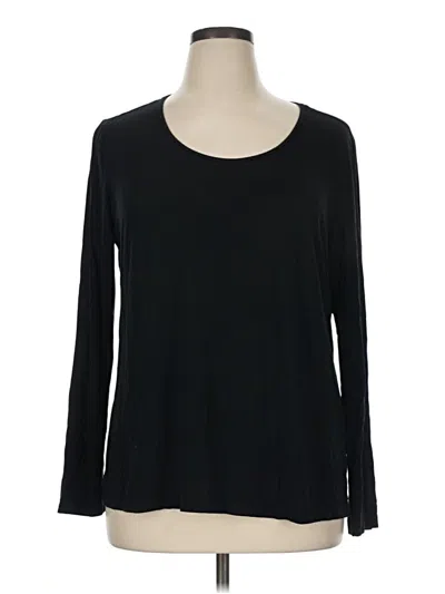 Pre-owned Soma 3/4 Sleeve T-shirt In Black
