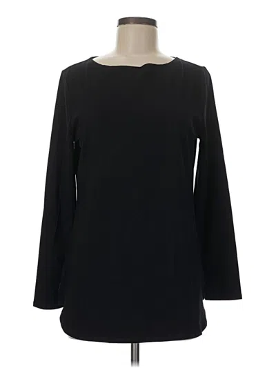 Pre-owned Soma 3/4 Sleeve T-shirt In Black
