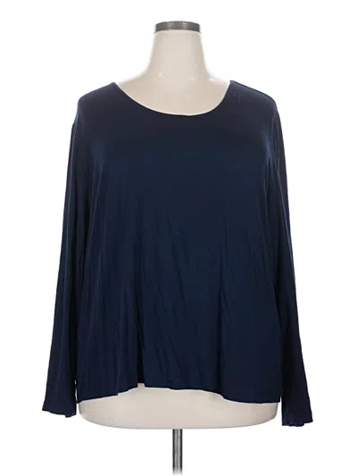 Pre-owned Soma 3/4 Sleeve T-shirt In Blue