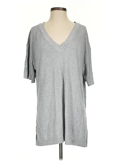 Pre-owned Soma 3/4 Sleeve T-shirt In Gray