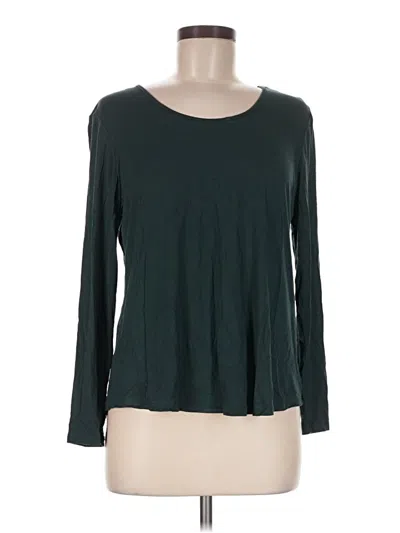 Pre-owned Soma 3/4 Sleeve T-shirt In Green