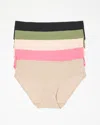 Soma 5-pack Women's Enbliss Soft Stretch Hipster Panty Size Xs |