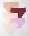 Soma 5-pack Women's Enbliss Soft Stretch Hipster Panty Size Xl |  In Meta Mauve Multi-pack
