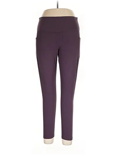 Pre-owned Soma Active Pants In Purple
