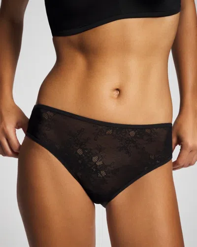 Soma All-over Lace Hipster In Black