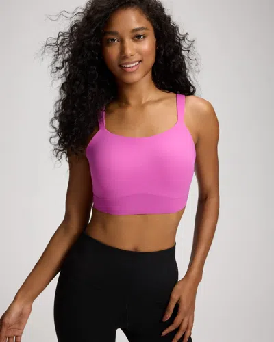Soma Ballet Back Yoga Sports Bra In Purple Size Xs |  Women's Bras In Orchid Daze