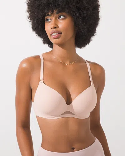 Soma Bodify Flexible Fit Perfect Coverage Bra In Light Pink