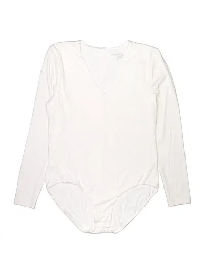 Pre-owned Soma Bodysuit In Ivory
