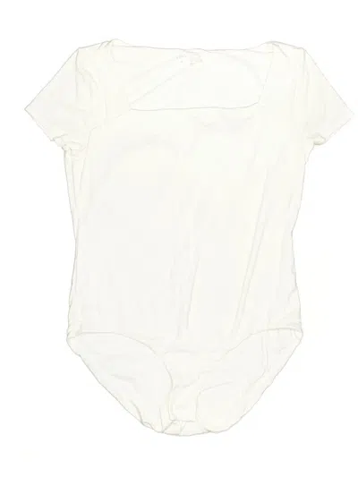 Pre-owned Soma Bodysuit In Ivory