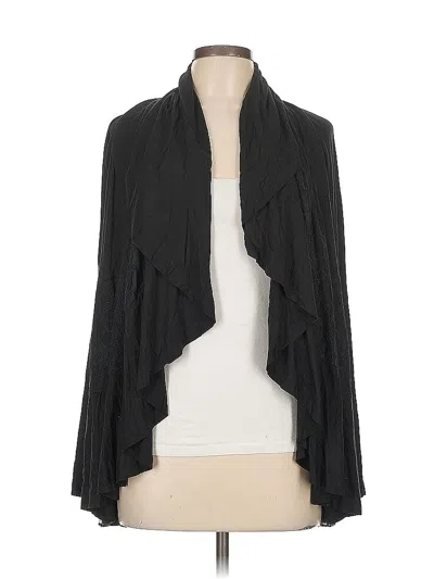 Pre-owned Soma Cardigan Sweater In Black