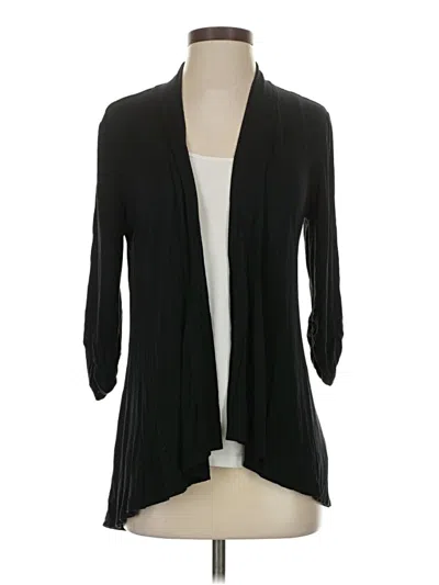 Pre-owned Soma Cardigan Sweater In Black