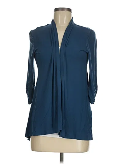 Pre-owned Soma Cardigan Sweater In Blue