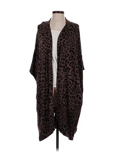 Pre-owned Soma Cardigan Sweater In Brown