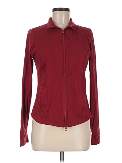 Pre-owned Soma Cardigan Sweater In Burgundy