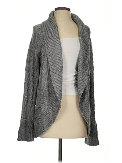 Pre-owned Soma Cardigan Sweater In Gray