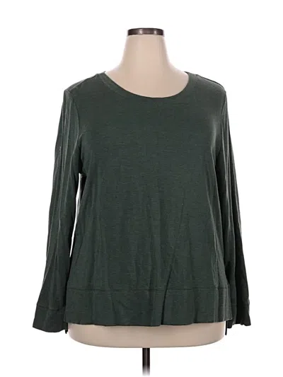 Pre-owned Soma Cardigan Sweater In Green