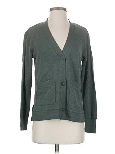Pre-owned Soma Cardigan Sweater In Green