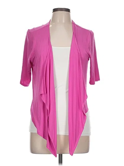Pre-owned Soma Cardigan Sweater In Pink