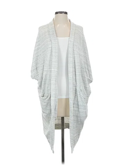 Pre-owned Soma Cardigan Sweater In Silver