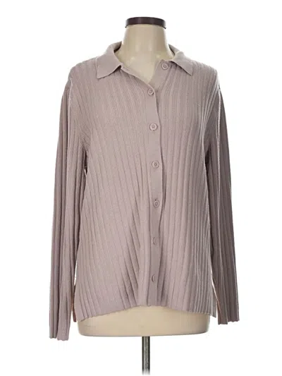 Pre-owned Soma Cardigan Sweater In Tan