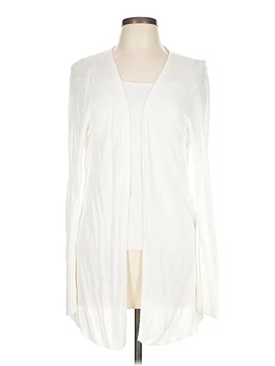 Pre-owned Soma Cardigan Sweater In White