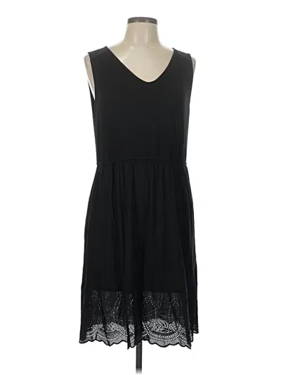 Pre-owned Soma Casual Dress In Black
