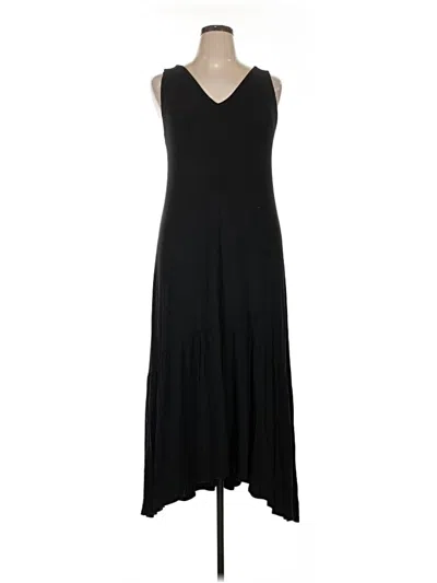 Pre-owned Soma Casual Dress In Black