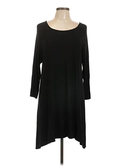 Pre-owned Soma Casual Dress In Black