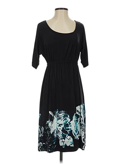 Pre-owned Soma Casual Dress In Black