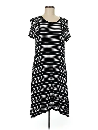 Pre-owned Soma Casual Dress In Black