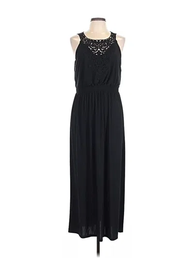 Pre-owned Soma Casual Dress In Black