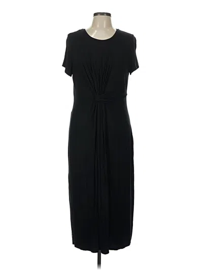 Pre-owned Soma Casual Dress In Black