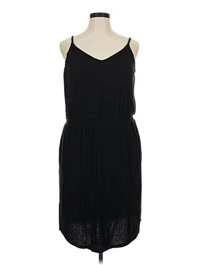 Pre-owned Soma Casual Dress In Black