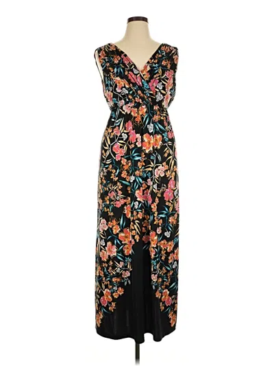 Pre-owned Soma Casual Dress In Black