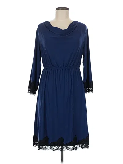 Pre-owned Soma Casual Dress In Blue