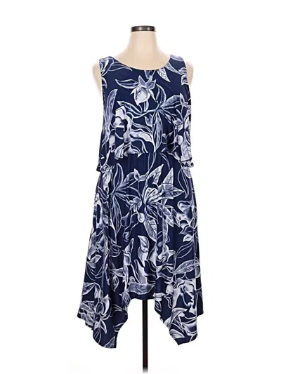 Pre-owned Soma Casual Dress In Blue