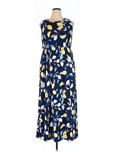 Pre-owned Soma Casual Dress In Blue